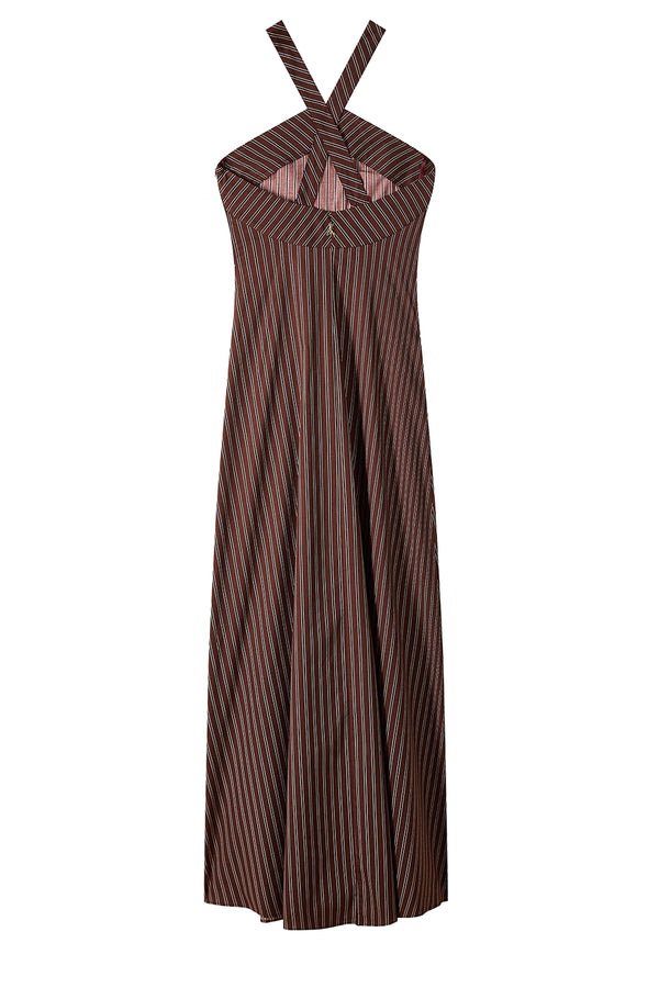 Halter Neck Maxi Dress