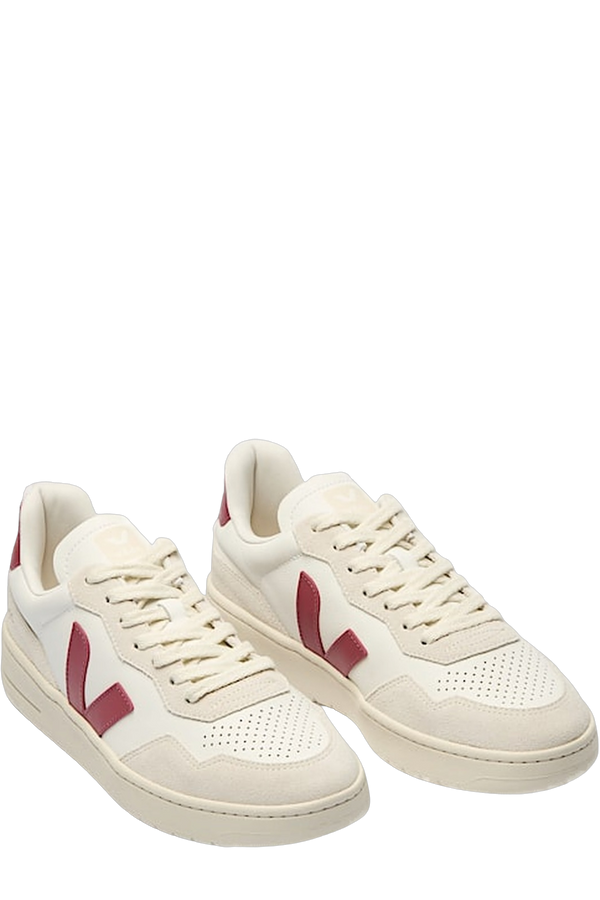 V-90 Organic-Traced Leather Sneakers