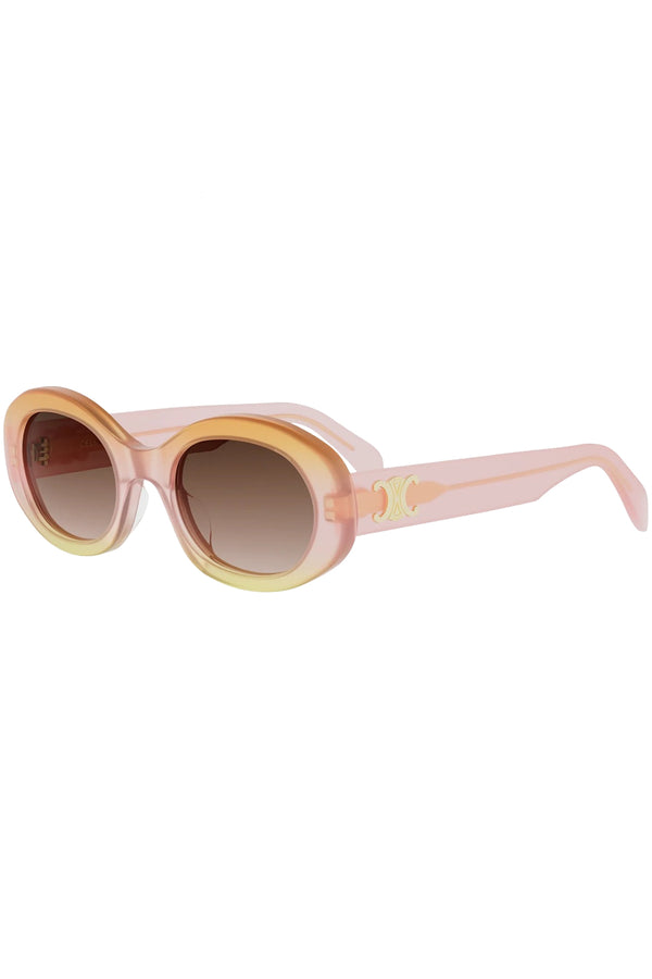 Triomphe 01 Oval Sunglasses