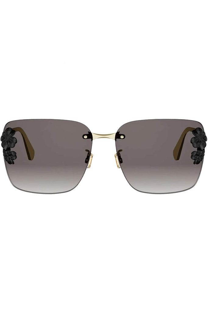 Dior Clover Metal Frameless Sunglasses
