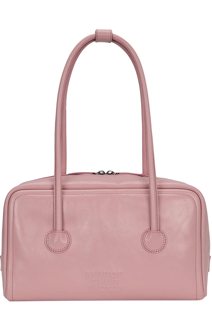 Soft Boston Crinkle Leather Bag