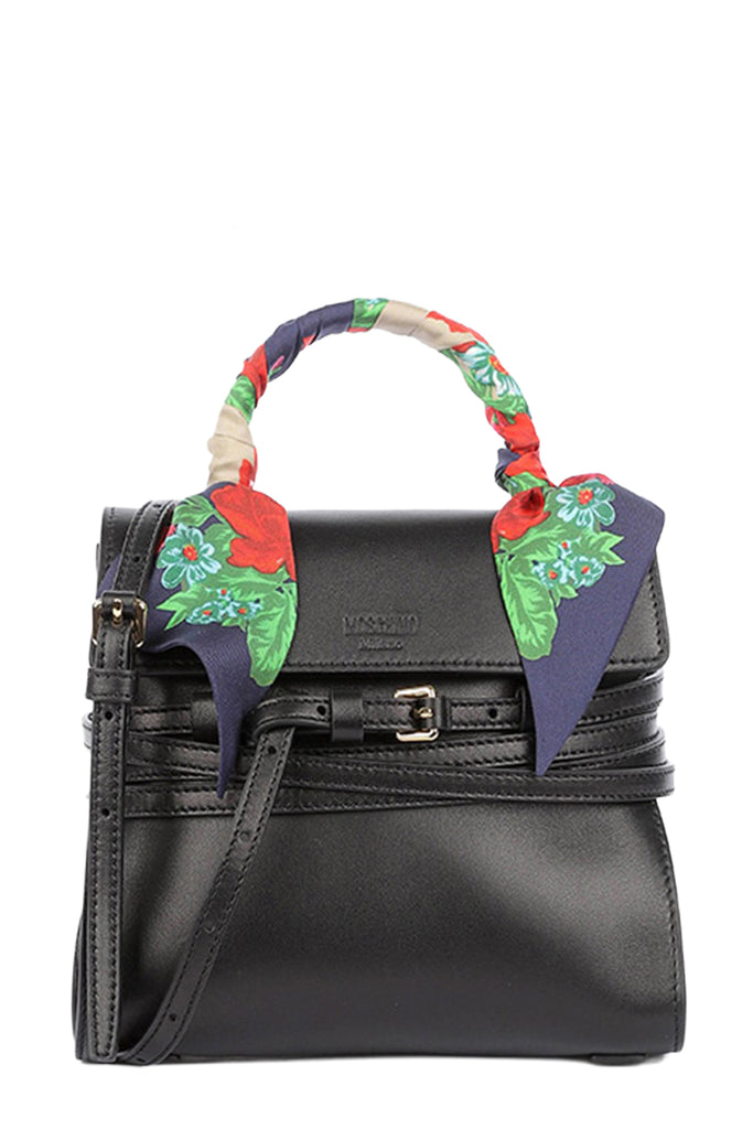 Small Scarf-Detail Tie Me Bag