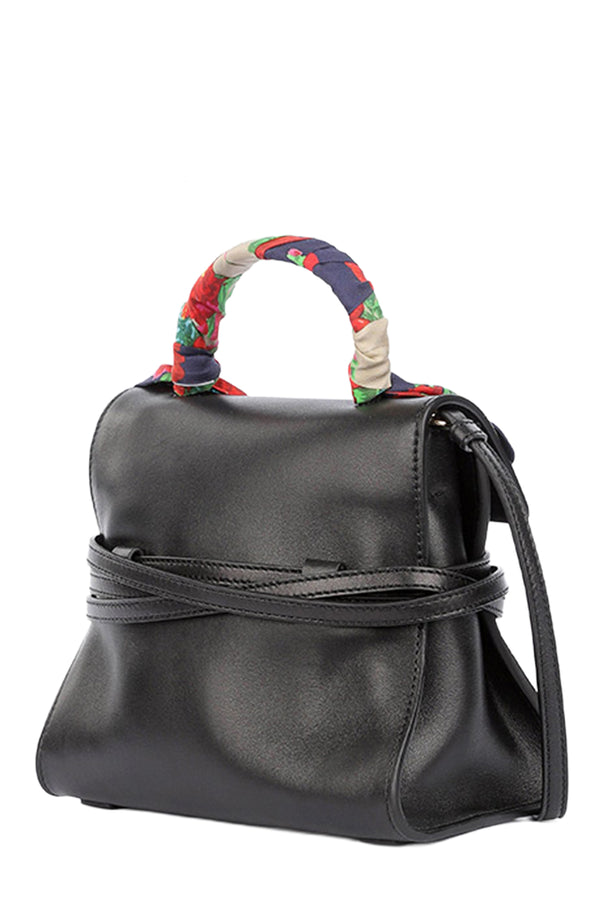Small Scarf-Detail Tie Me Bag