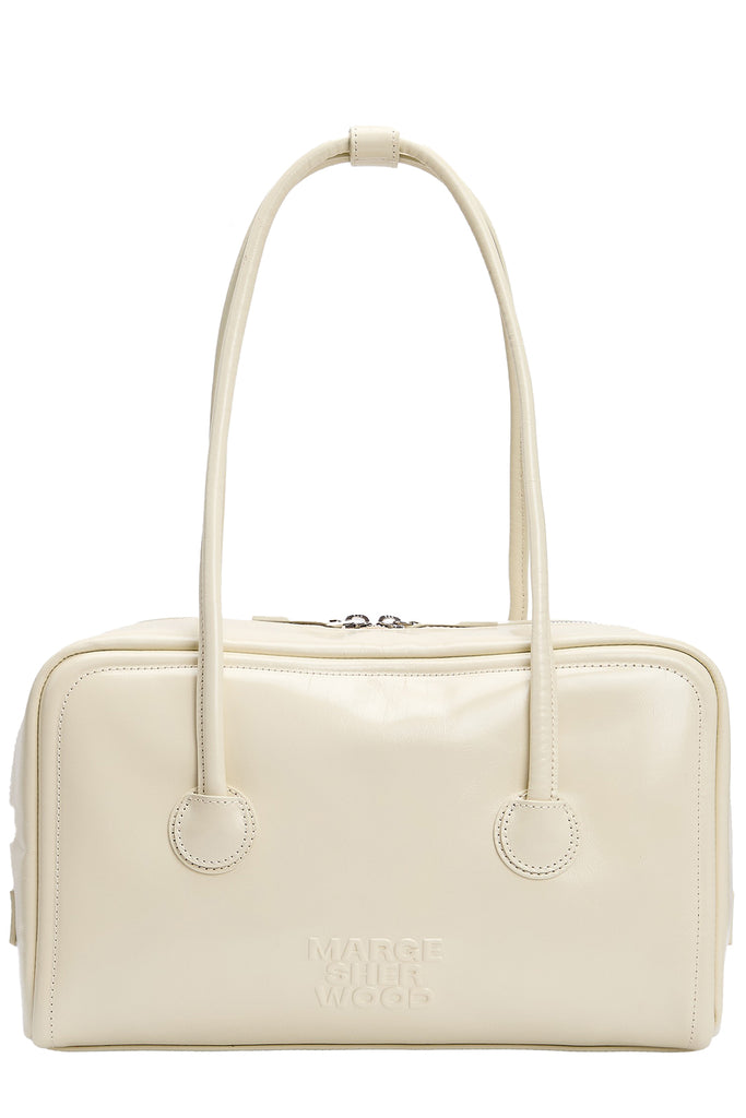 Soft Boston Crinkle Leather Bag