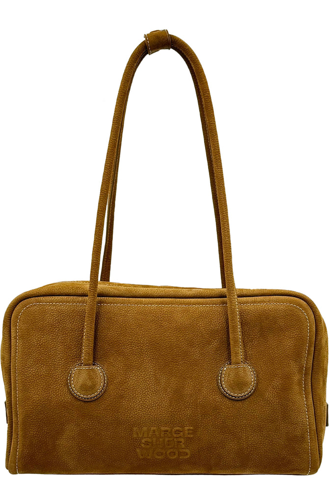 Soft Boston Nubuck Leather Bag