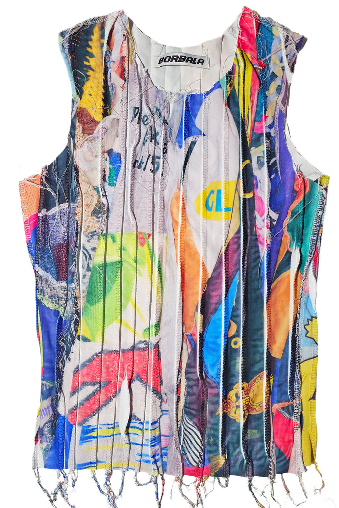 Textured Illusion Tank Top