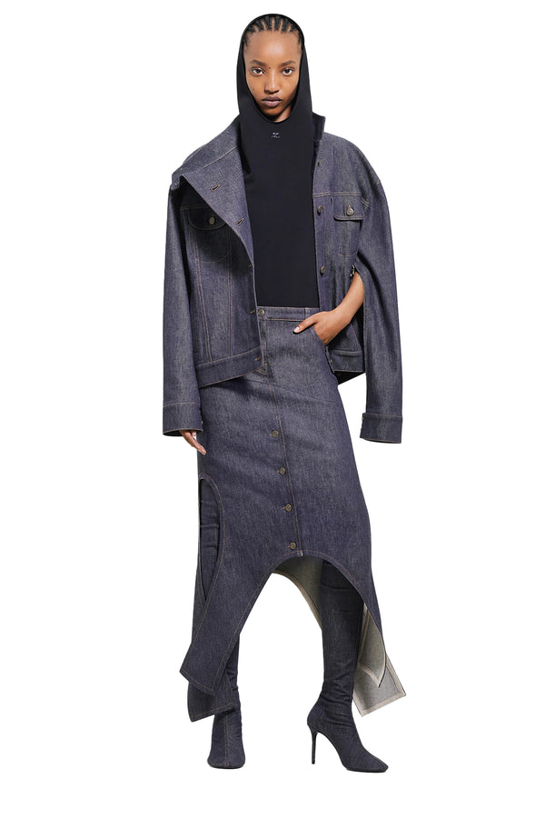 Oversize motorkerékpár Denim Blouson 