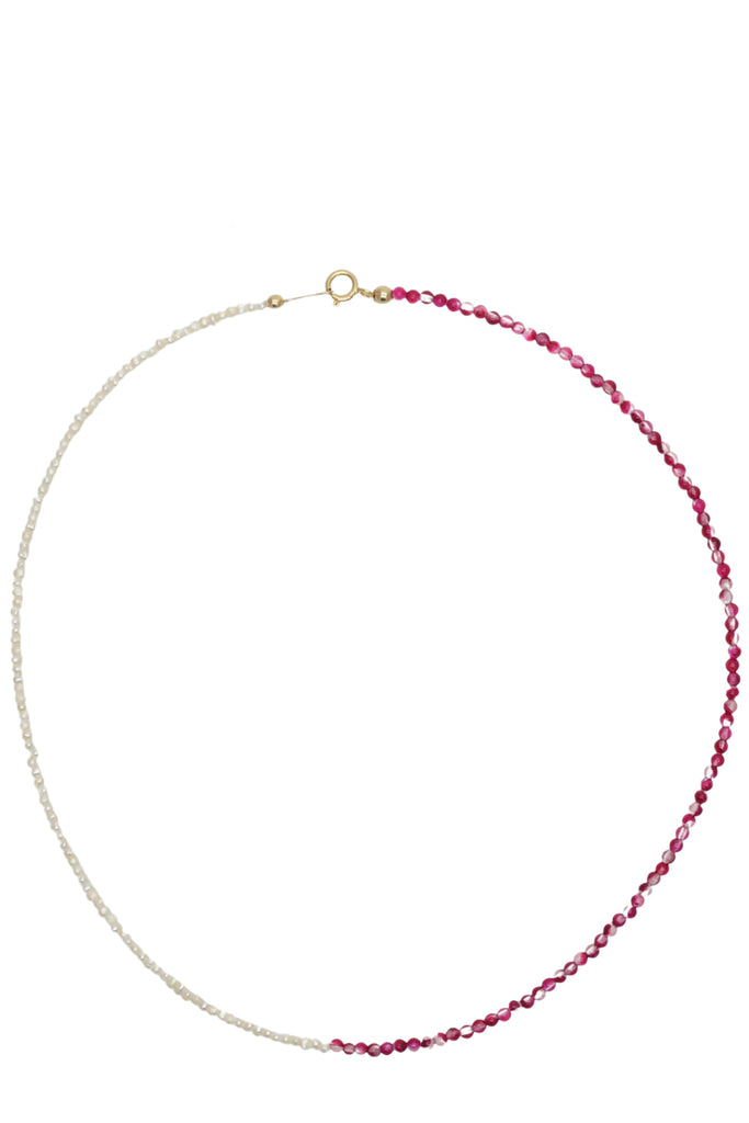 Emmie Beaded Pearl Necklace
