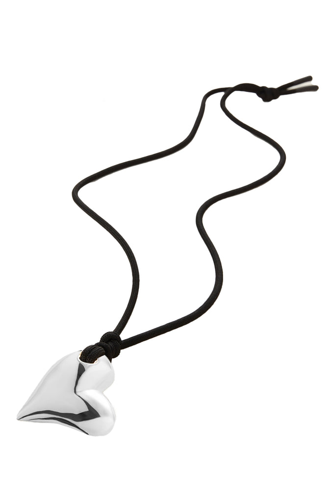 Art Heart On A String Necklace