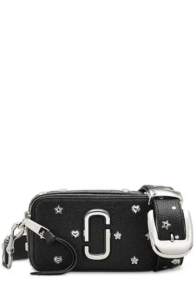 The Mini Icon Studded Leather Snapshot Bag