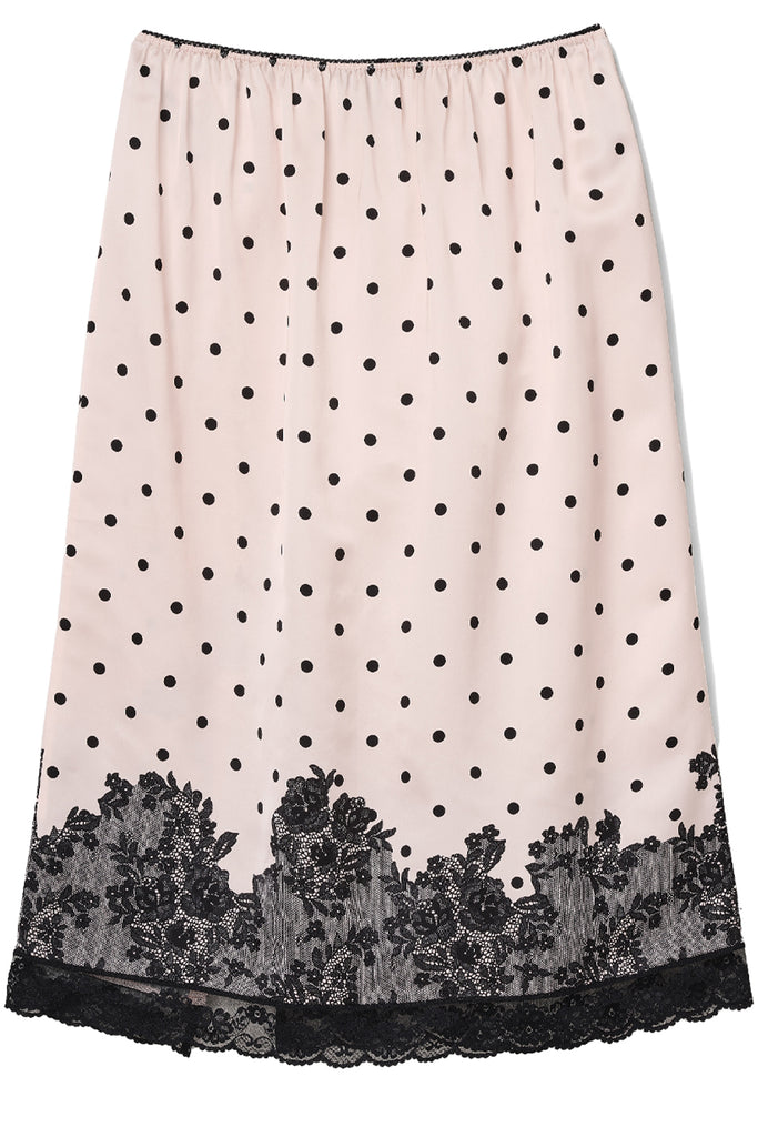 Trompe L'Oeil Dots Skirt