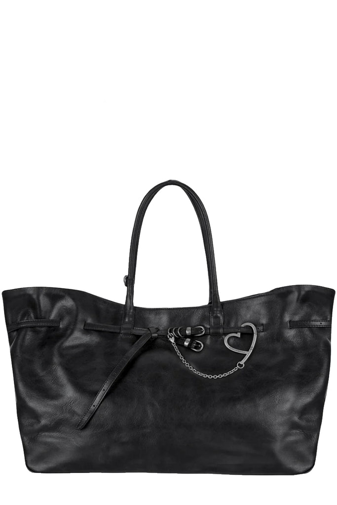Grandma Used XL Pull-Up Leather Bag
