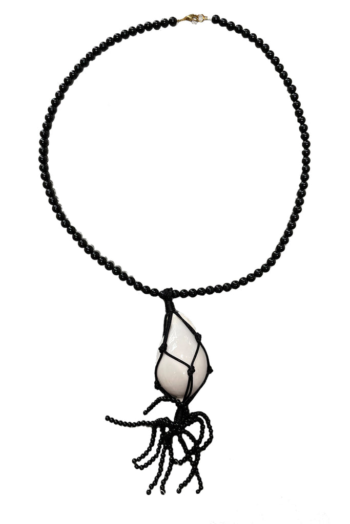 Jet Black Necklace