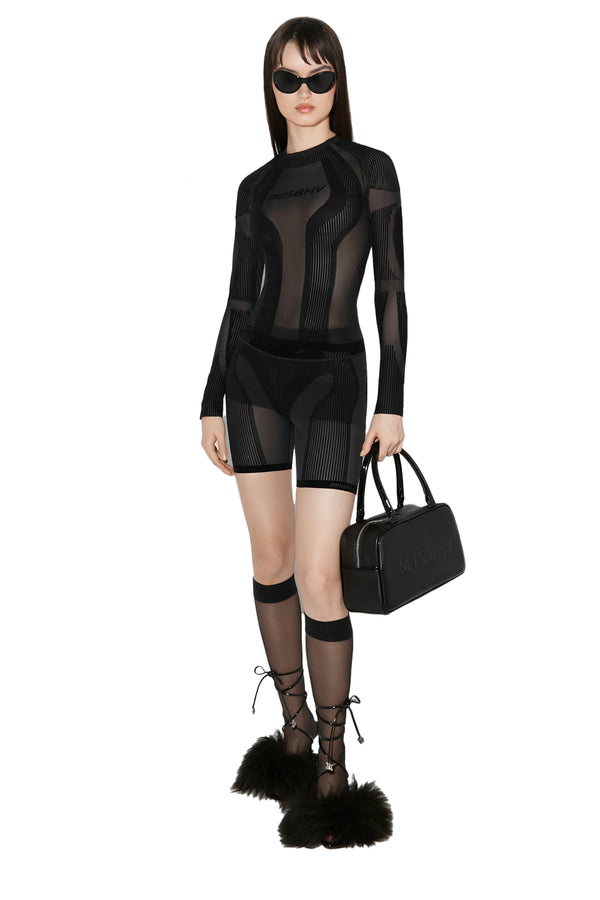 Flock Mesh Sport hosszú ujjú felső 