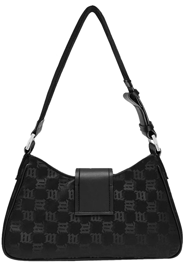 Nylon monogram közepes válltáska