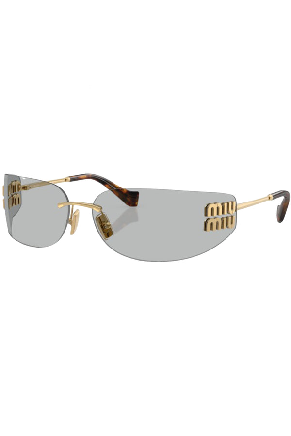 Logo-Detail Frameless Sunglasses