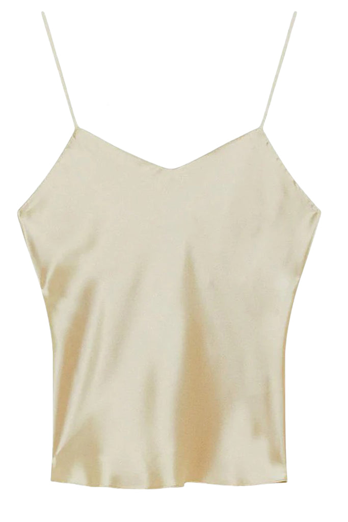Szatén Skinny Bustier felső