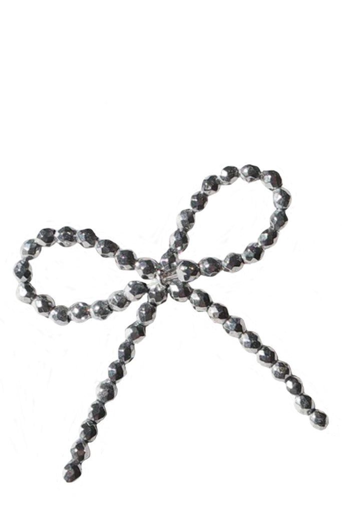Sparkling Bow Single Earstud 