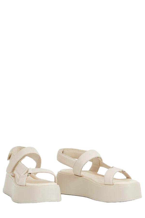 Courtney platform bőrszandál