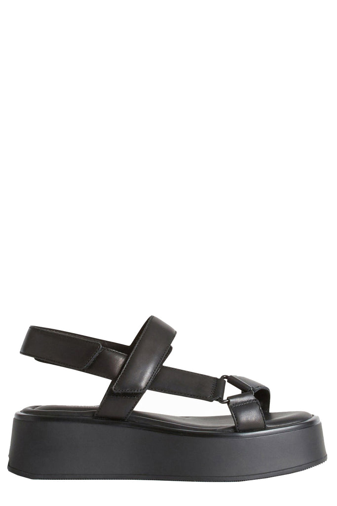 Courtney platform bőrszandál