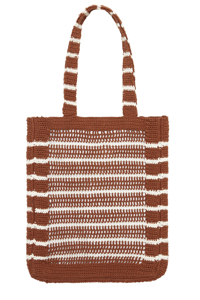 Horgolt shopper táska