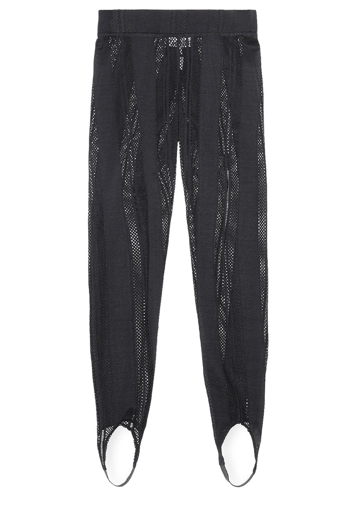 Mesh hálós, talppántos leggings