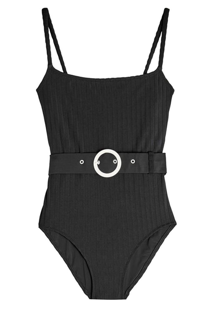 The Nina Black Rib úszódressz